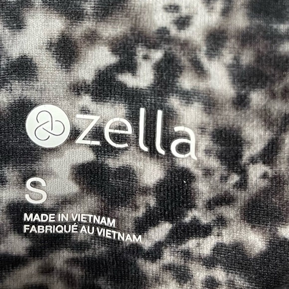Zella Size Small Tie Dye High Waist Leggings Side Pockets Yoga Running Workout - Picture 5 of 7